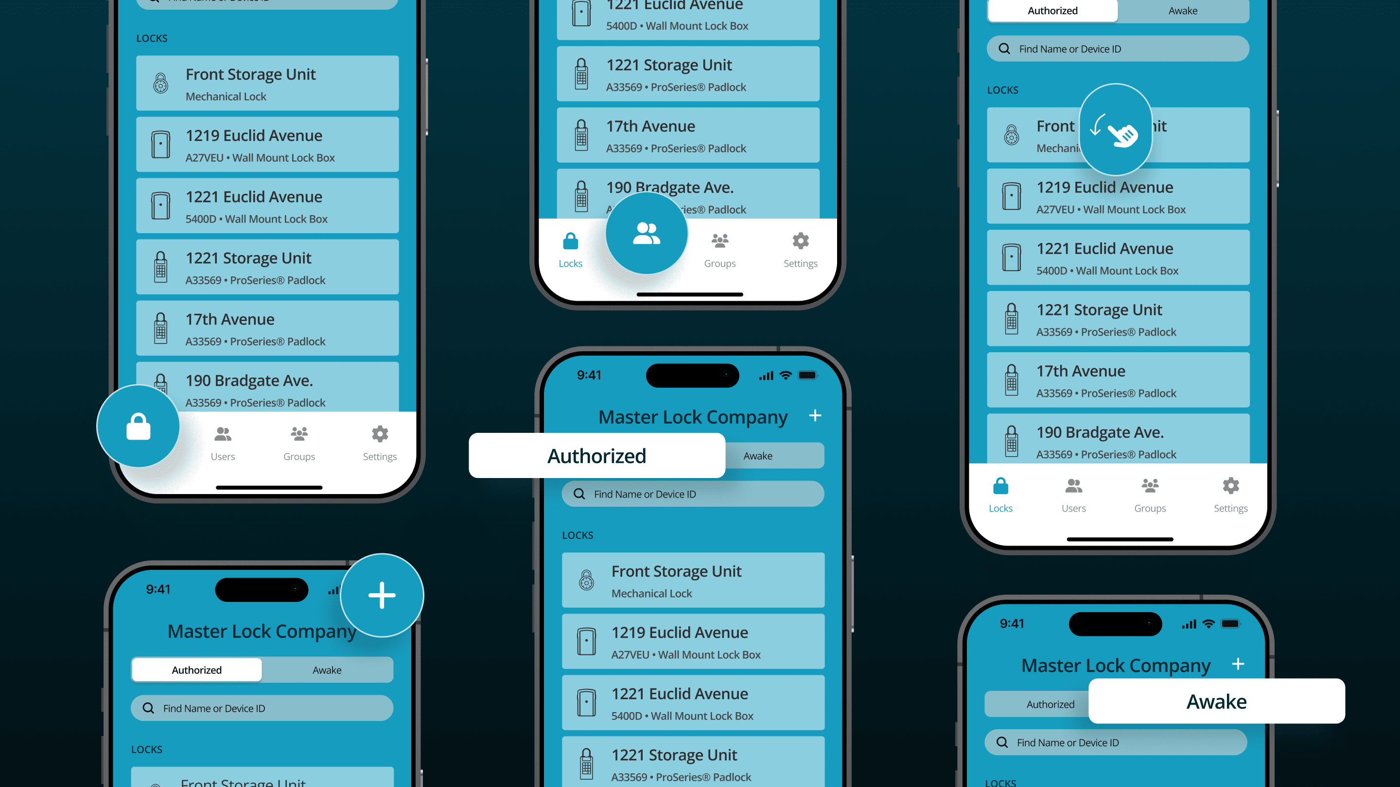 Snippets of key features featured in the tutorial.